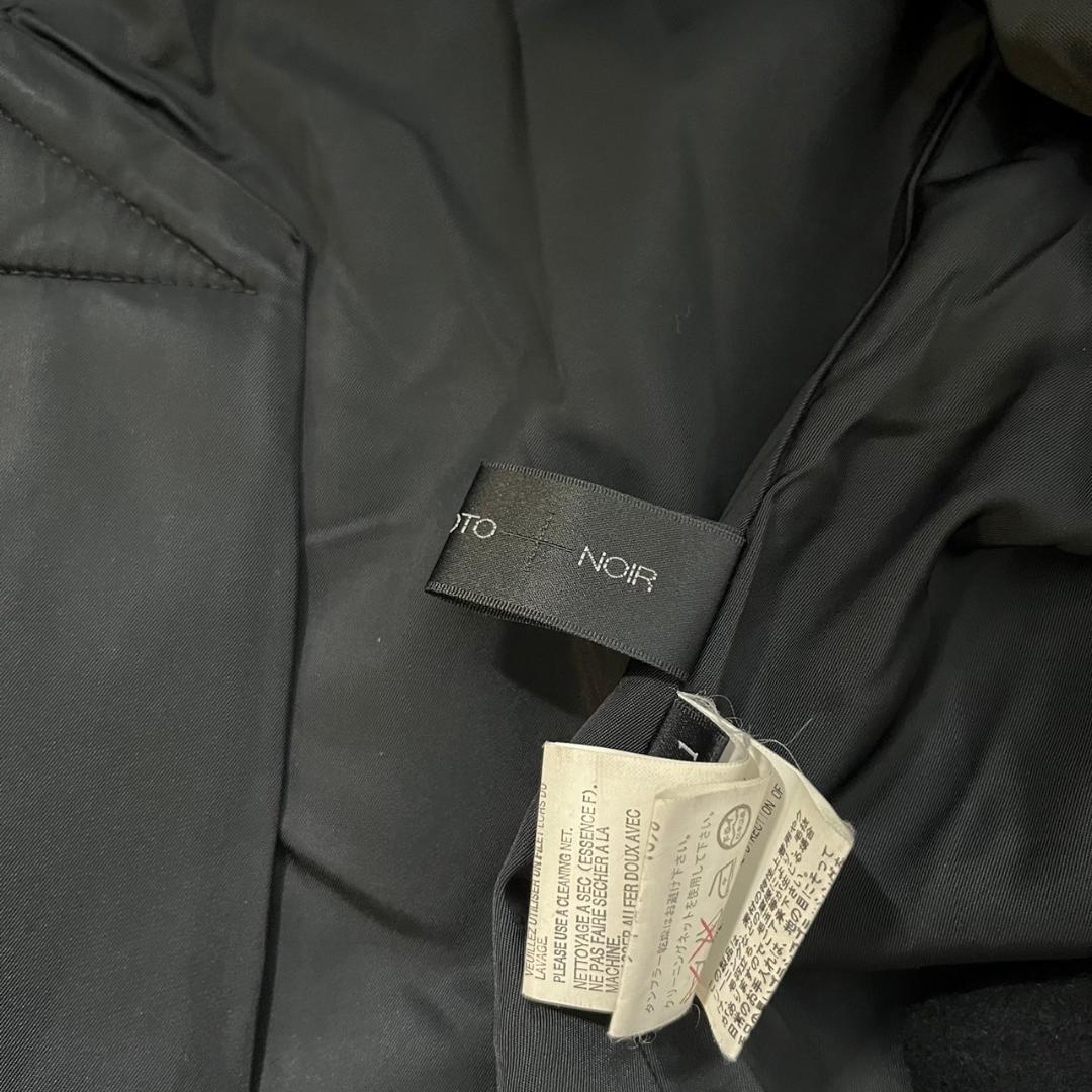 Yohji Yamamoto+Noir 日本製 カシミア ロングコート N97