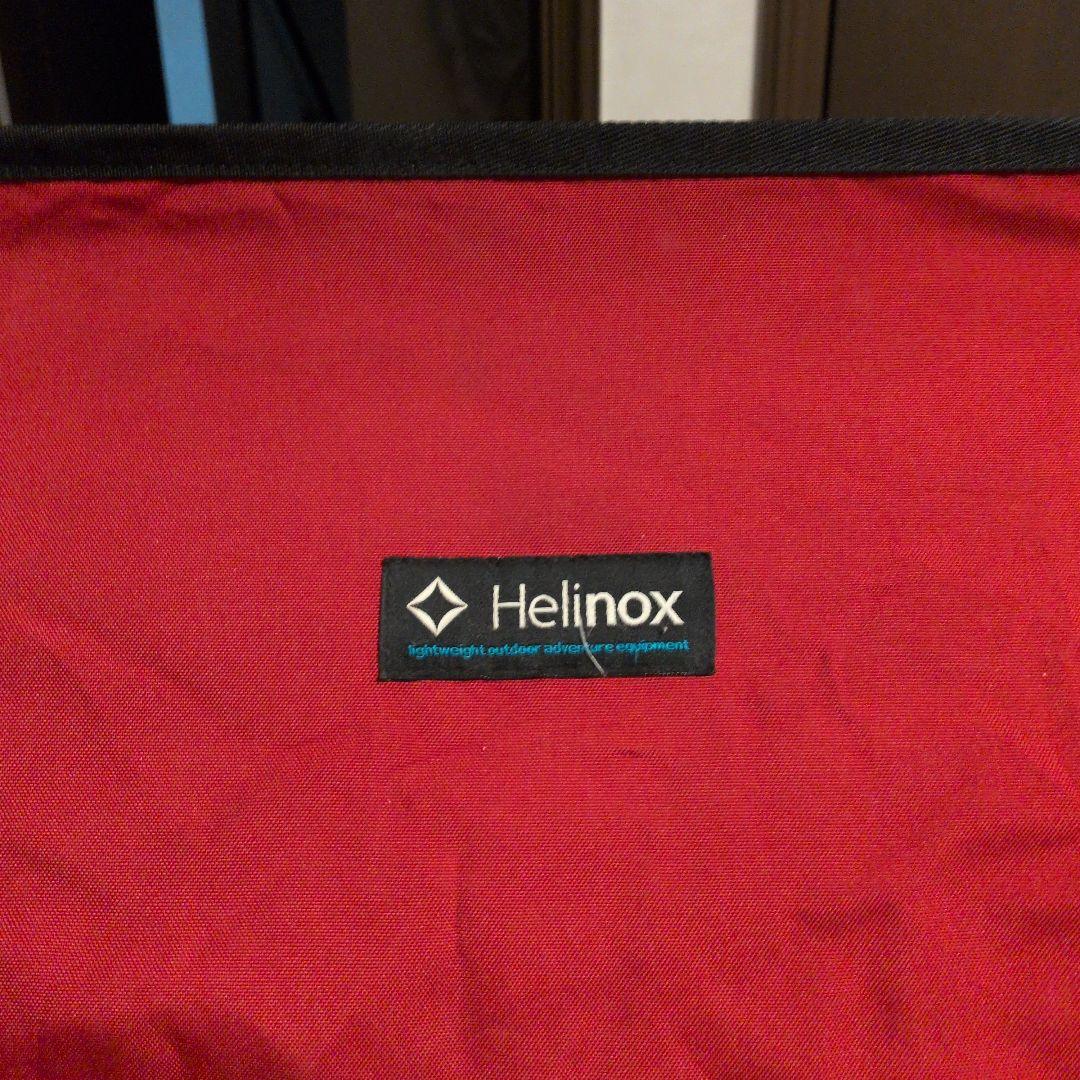 Helinox Swivel Chair　スゥイベルチェア レッド