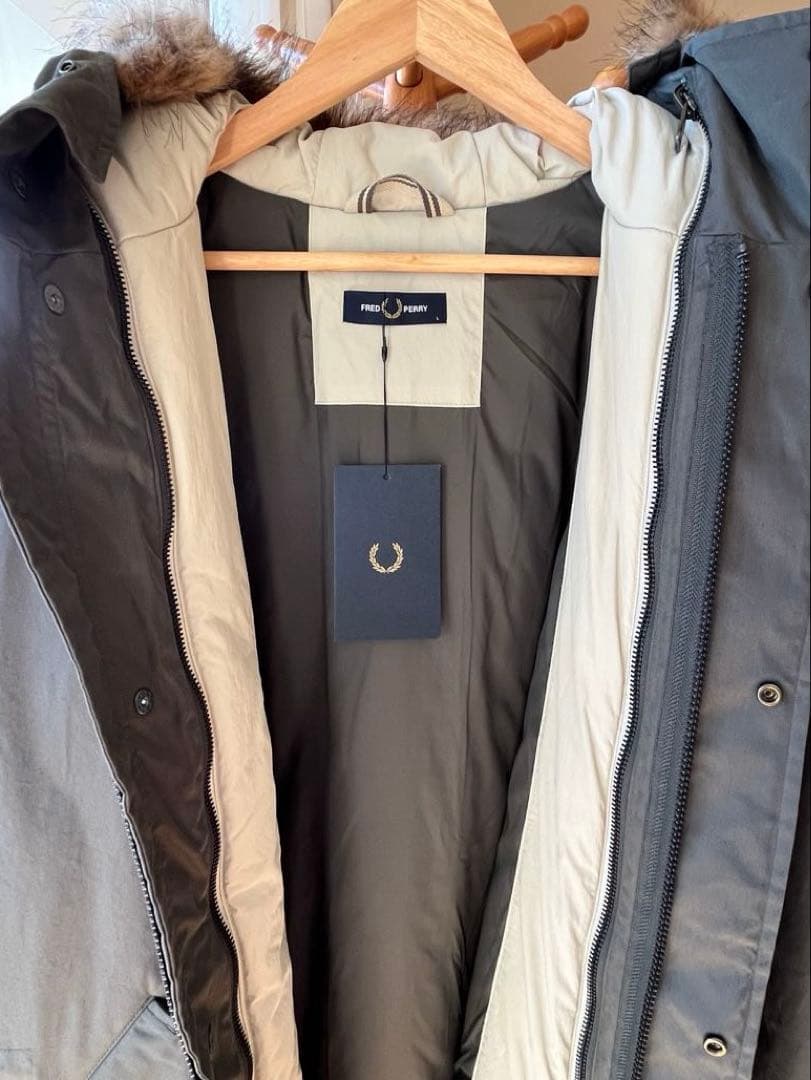 FRED PERRY モッズコート 新品未使用Lサイズ フィッシュテイルパーカー