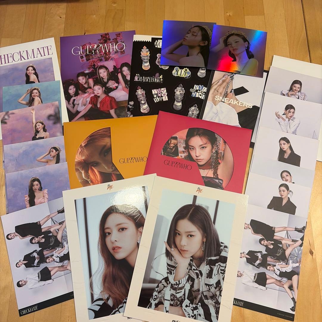 ITZY CD 限定盤　DVD ポスター　うちわ　トレカ　まとめ売り