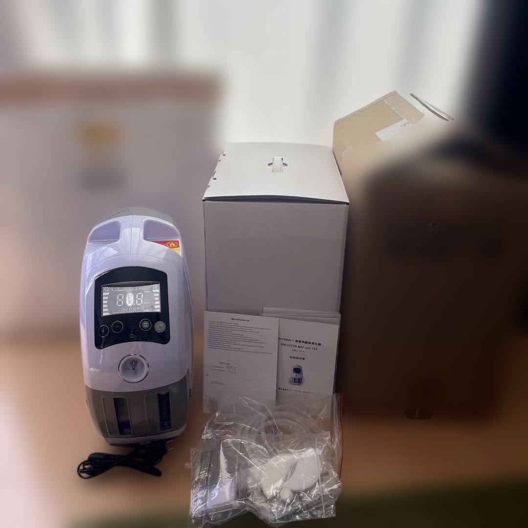 NEVOTON MAF mini 1.5 酸素濃縮器 酸素室Sセット35時間使用