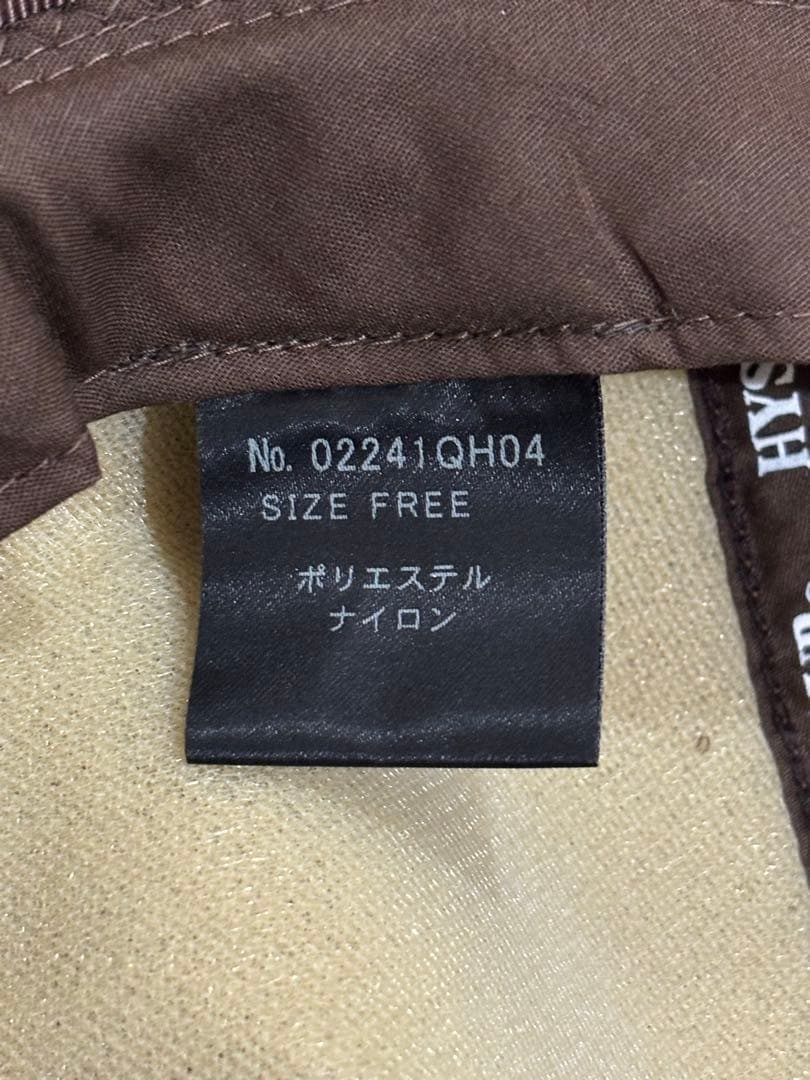 （とろろ）HYSTERIC GLAMOUR メッシュキャップ ブラウン