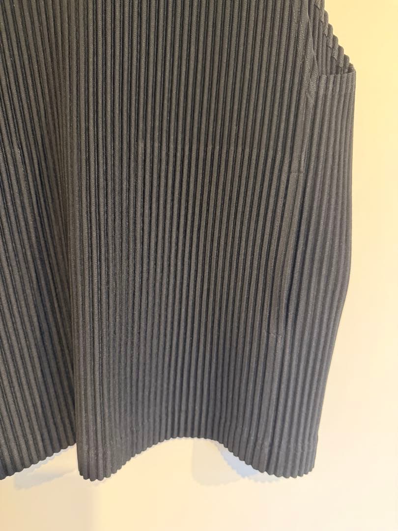 ポケット有 Vネック ベスト HOMME PLISSE ISSEY MIYAKE