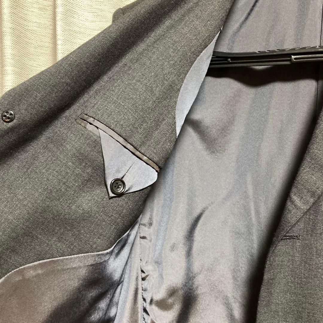 Y's for men セットアップ スーツ ウール カシミヤ ダークグレー 2