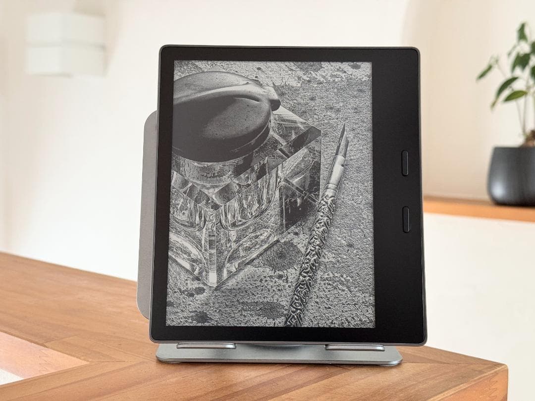 ほぼ新品 Kindle Oasis 第10世代 32GB 広告なし 純正ケース⑳