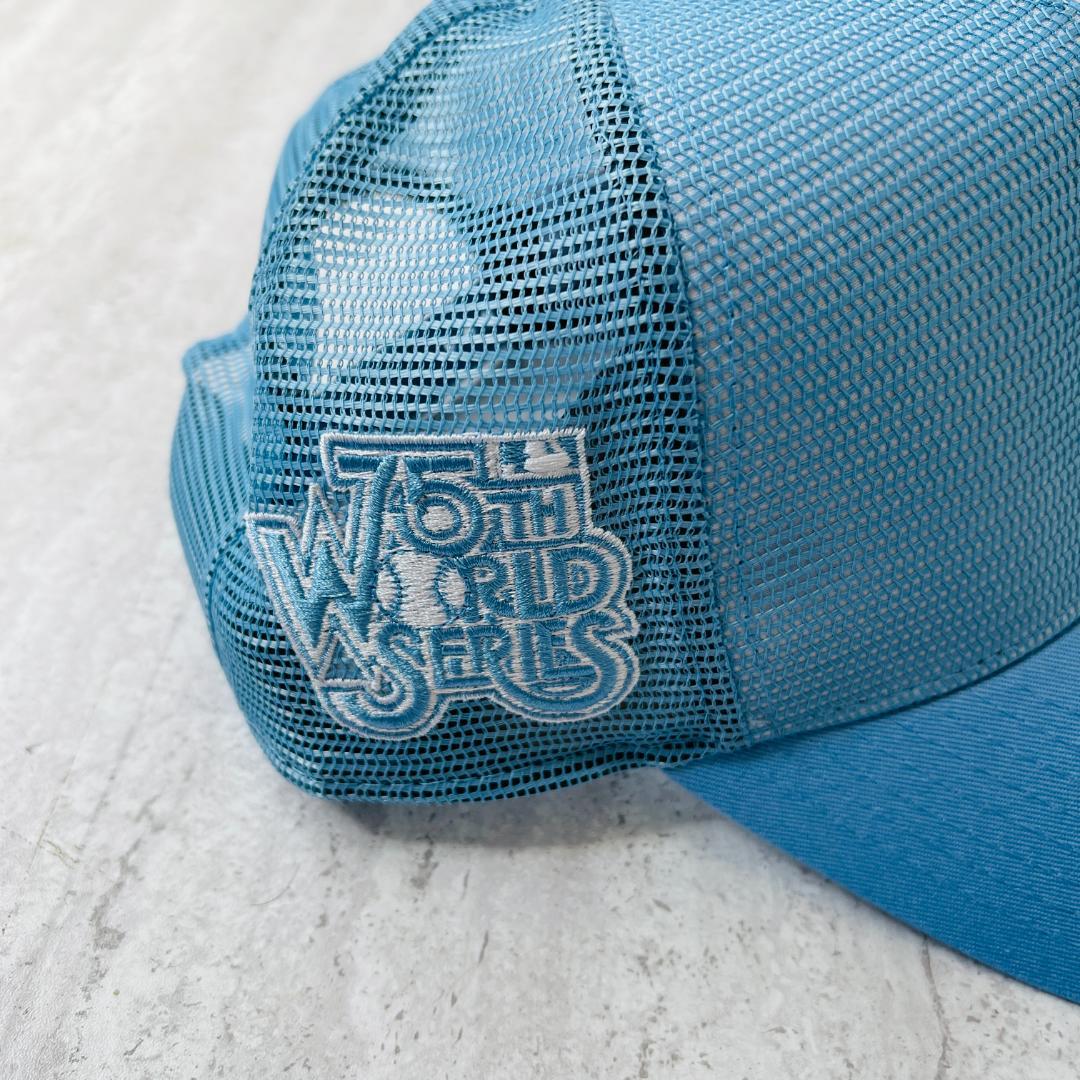 海外限定 New era ヤンキース ニューエラ スカイブルー メッシュ