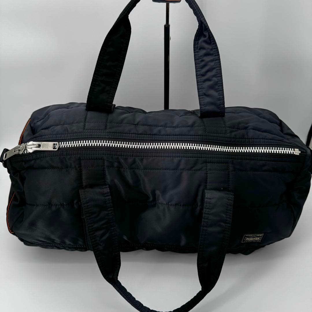 【極美品】PORTER タンカー TANKER 2way ボストンバッグ　黒