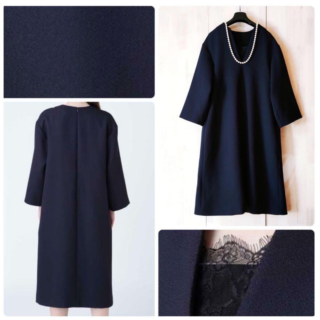 ◆幻◆ 希少美品　定価5.4万円 ADORE ワンピース　結婚式　フォーマル