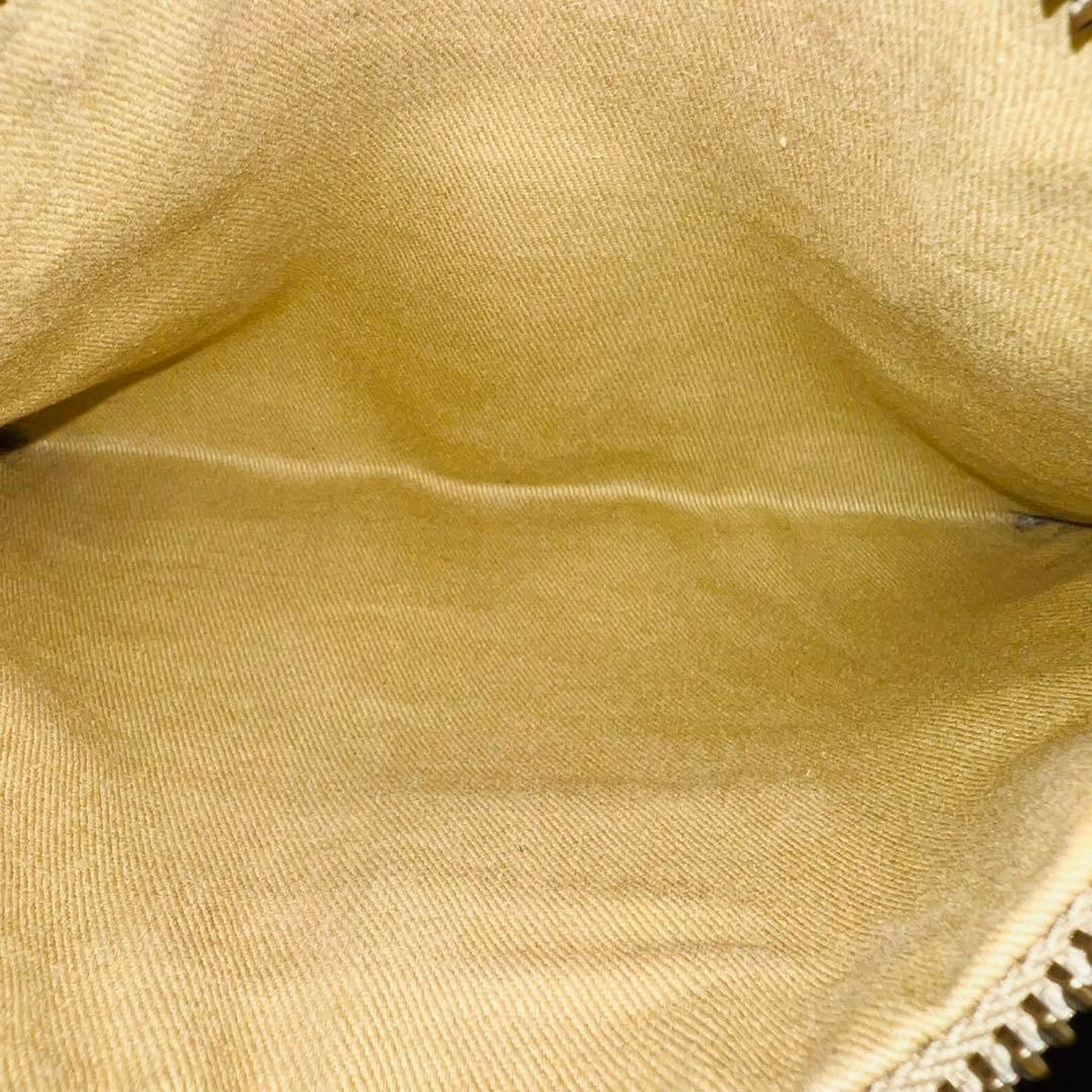 polo RalphLauren ミニボストンバッグ　レザー　グリーン　チェック