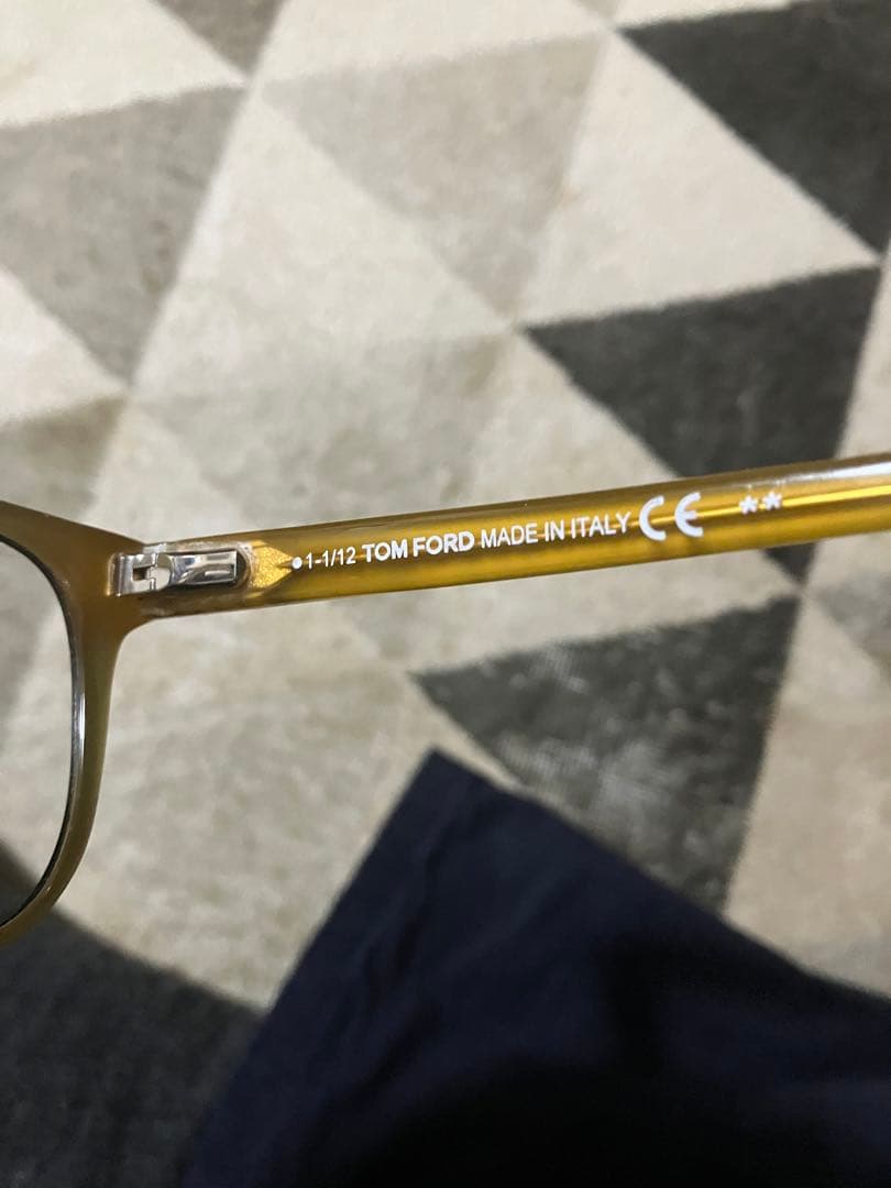 トムフォード　TOMFORD 伊達メガネ。美品です。