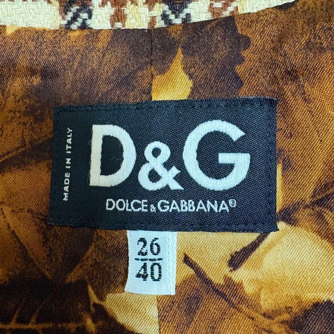 D&G ドルチェ＆ガッバーナ ウール ロングコート 40