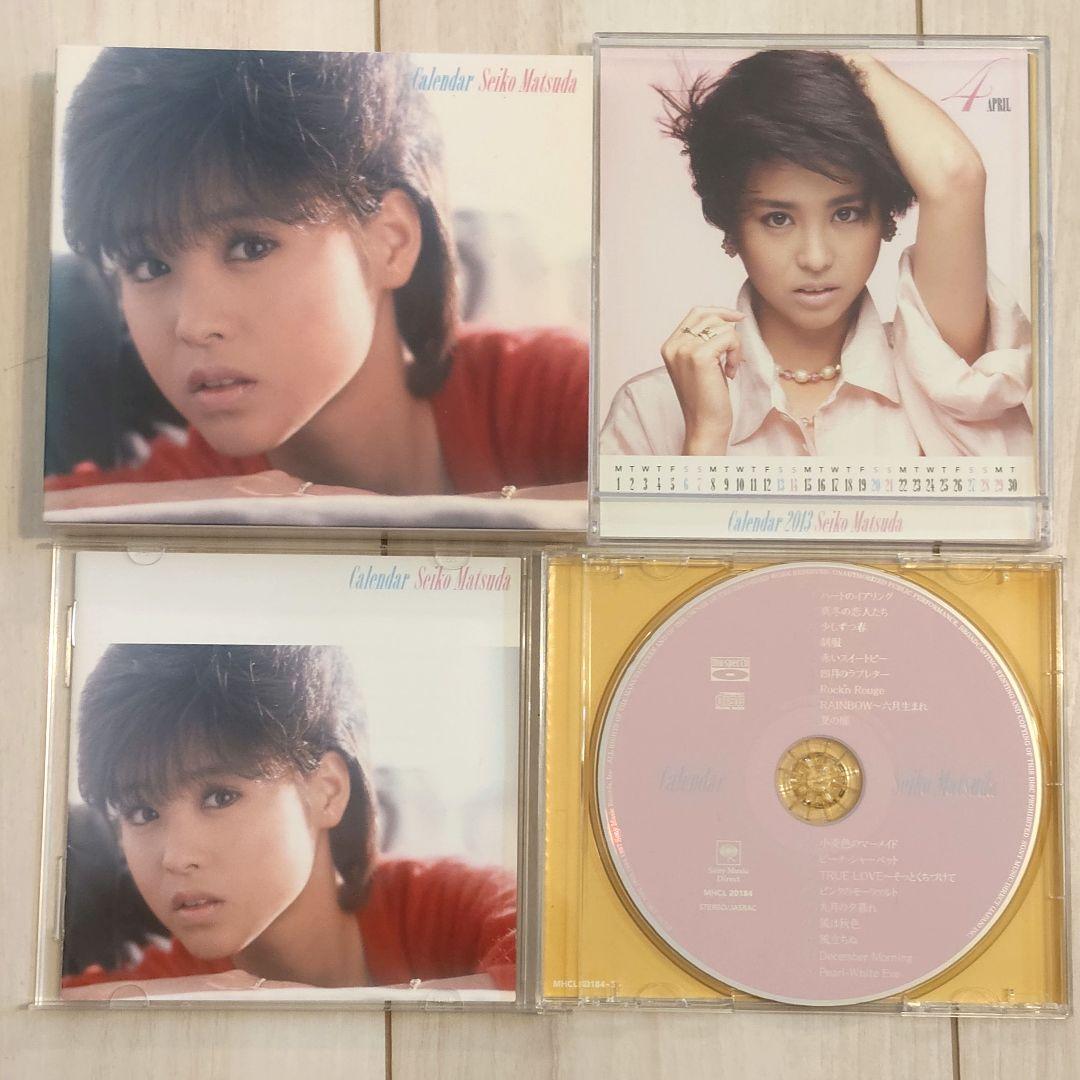 限定盤　calendar Seiko Matsuda CD　松田聖子