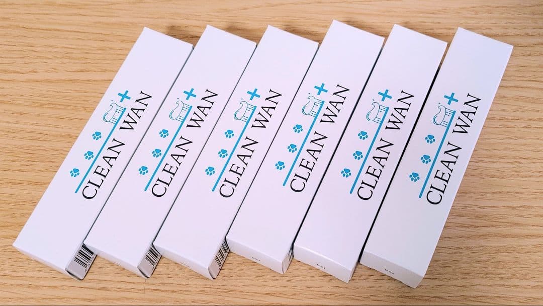 CLEAN WAN 犬猫用口腔ジェル 6本