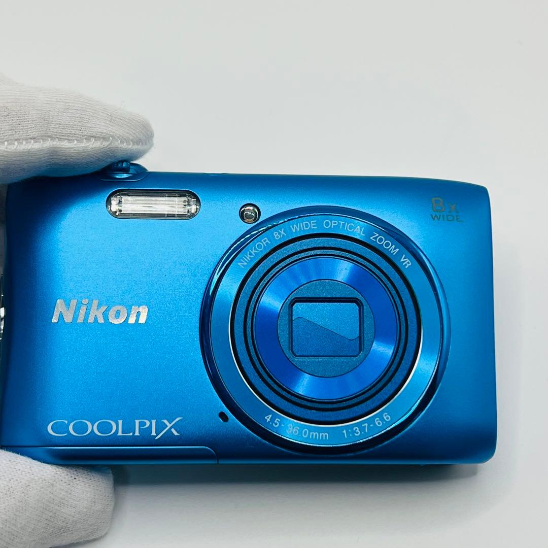 Nikon COOLPIX ニコン クールピクス S3600 ブルー