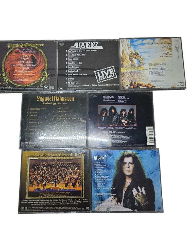 イングヴェイ・マルムスティーン／アルカトラス CD24枚 まとめ売り