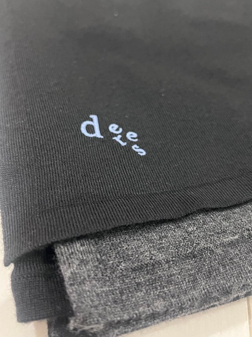 【美品】deres デレス　Fleur dual color stole