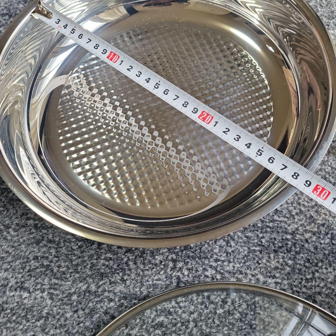 フィスラー　クリスピー　プレミアム　 フライパン 蓋付き　28cm