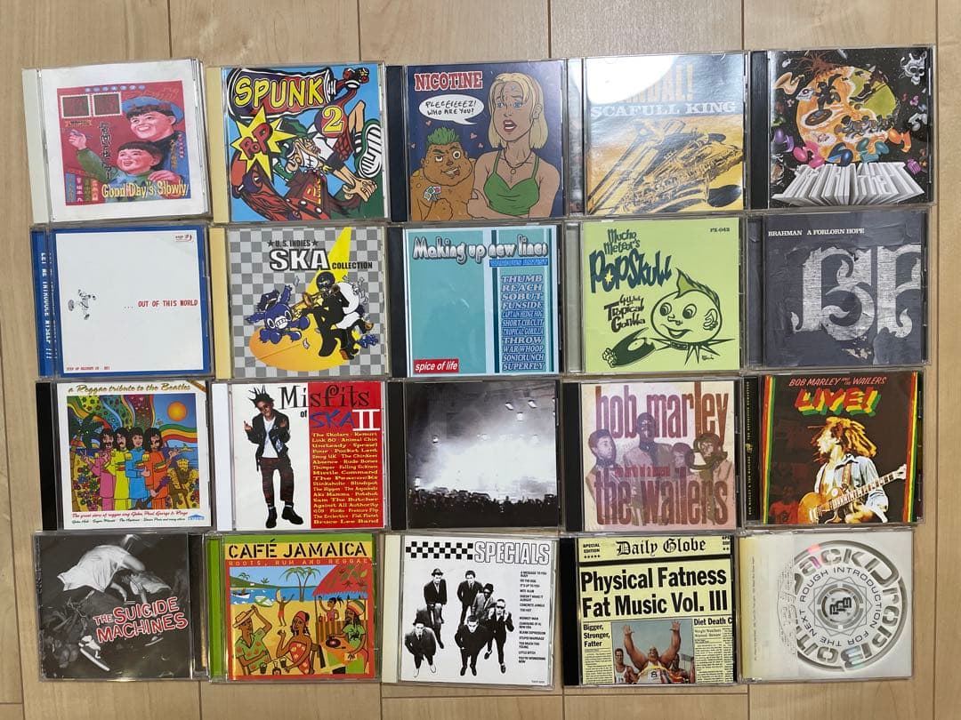 CD 100枚以上 パンク、コア、スカ、レゲエ