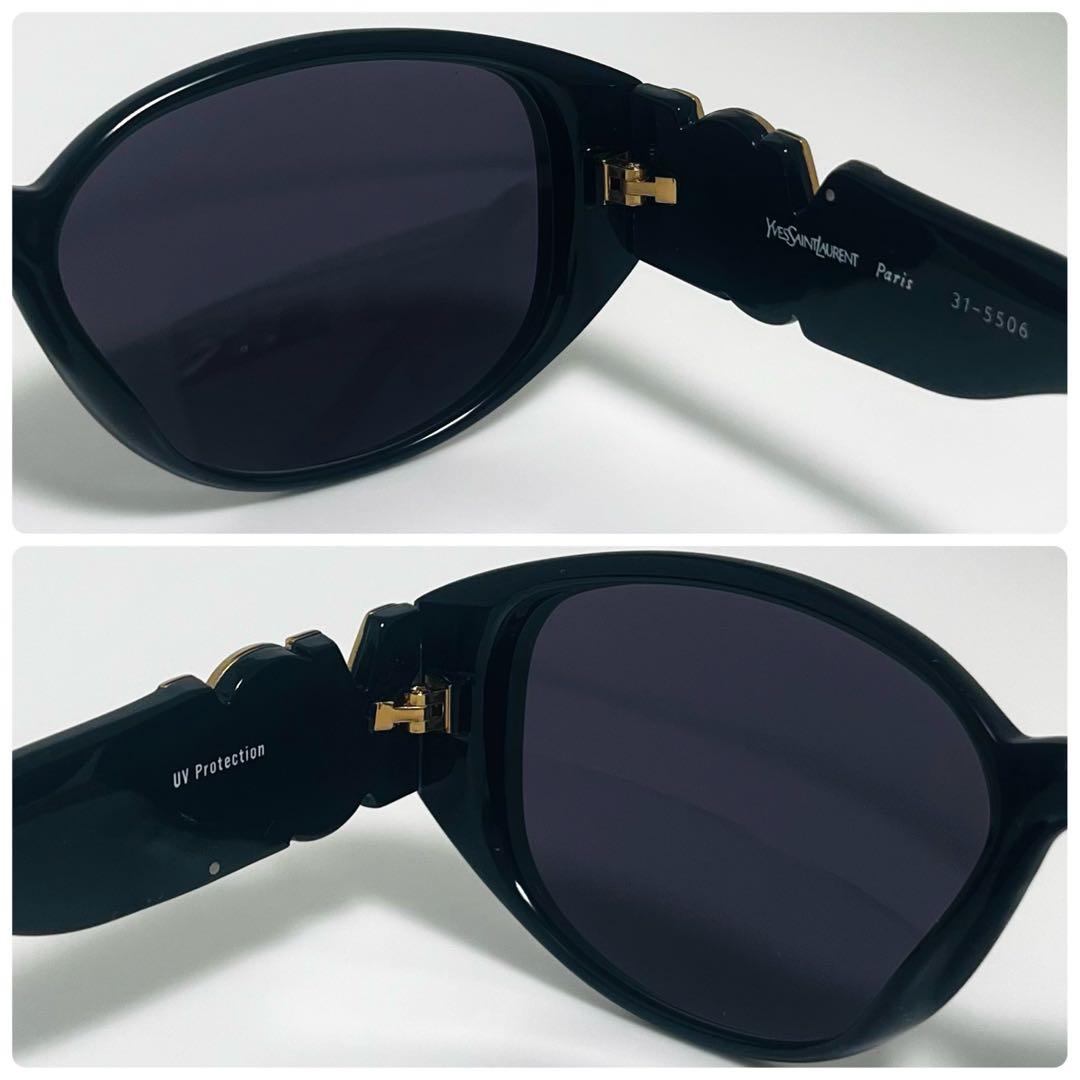 【希少・ヴィンテージ】YSL イヴサンローラン サングラス ロゴ 31-5506
