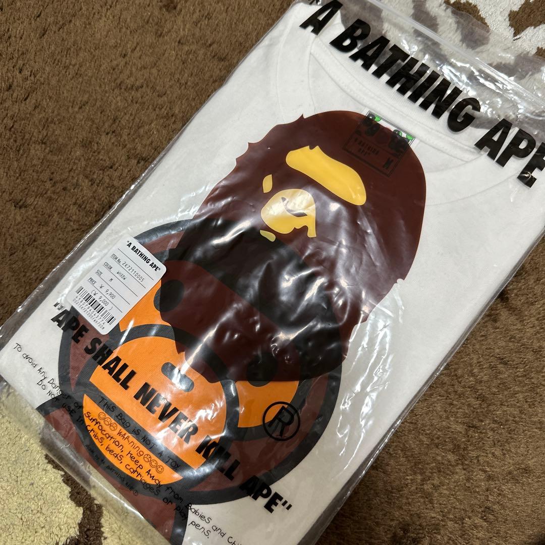 定価9,900円 新品 APE エイプ BABY MILO Tシャツ Mサイズ