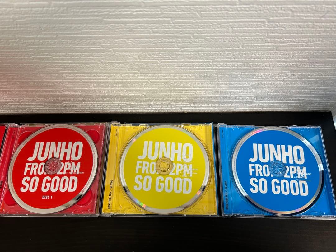 2PM JUNHO ジュノ SO GOOD CDセット FC限定 3形態BOX