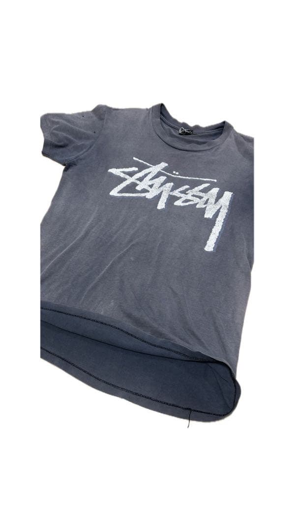 80s STUSSY 初期タグ プリントTシャツ ショーン・ステューシー 本人期