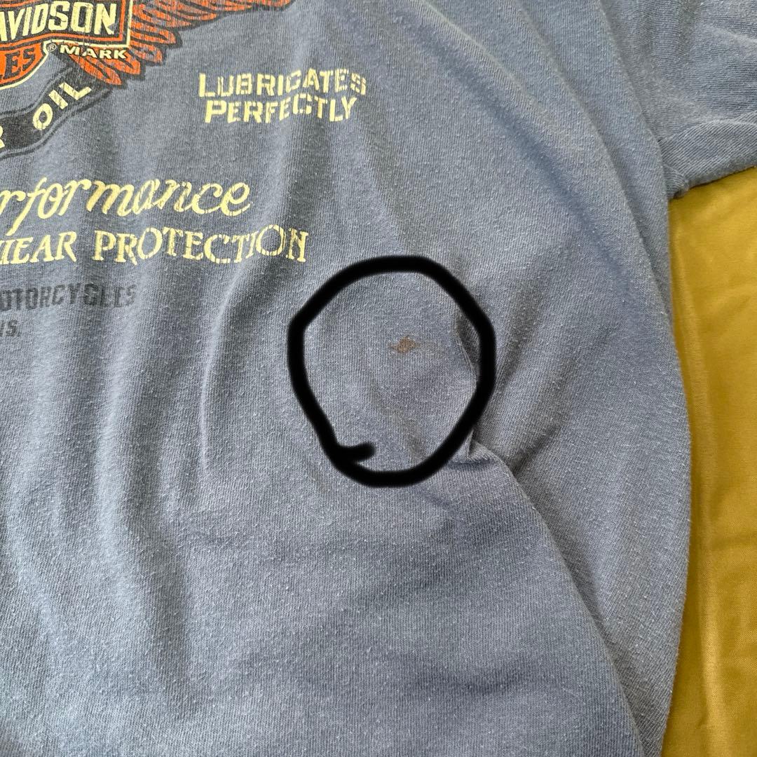 t*0様 HARLEY-DAVIDSON Tシャツ XL ダークブルー