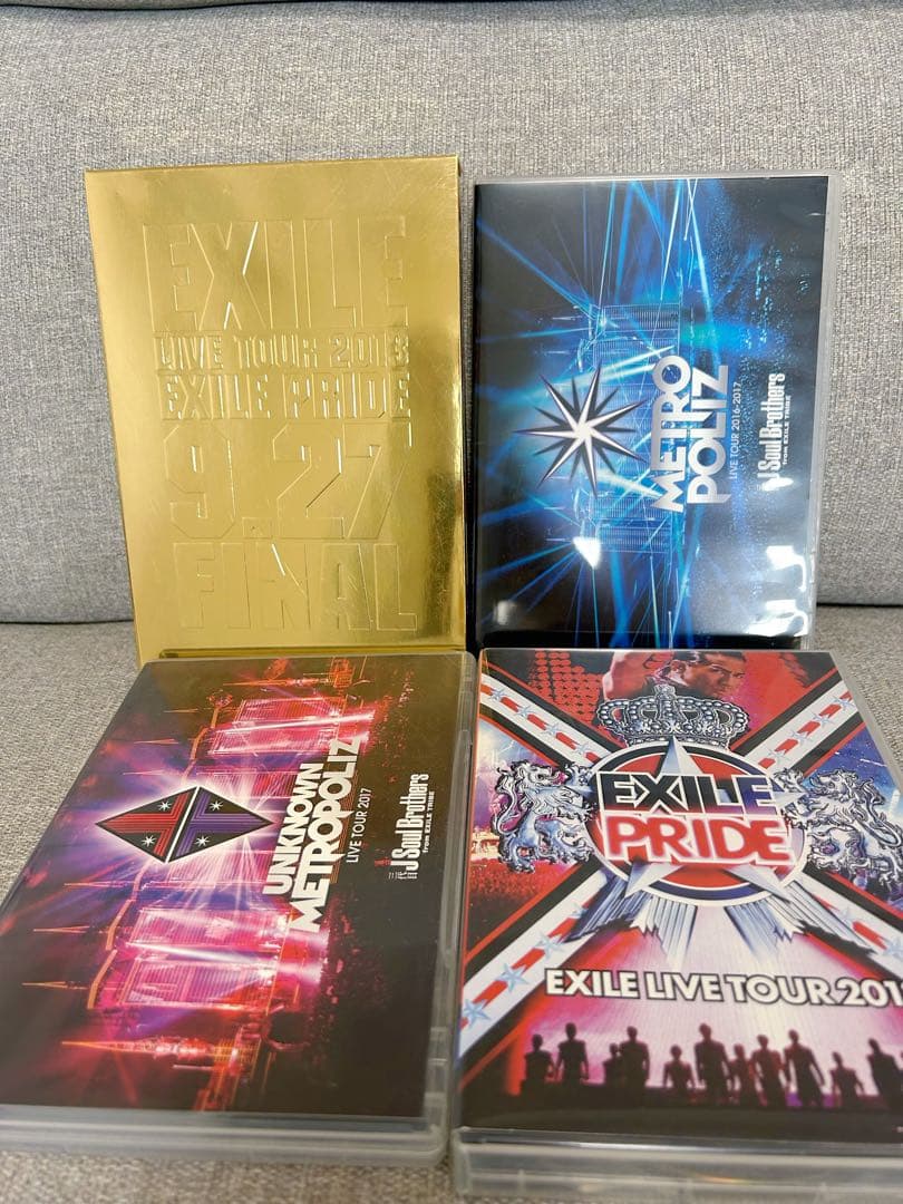 EXILE 三代目 J SOUL BROTHERSライブDVD 4セット