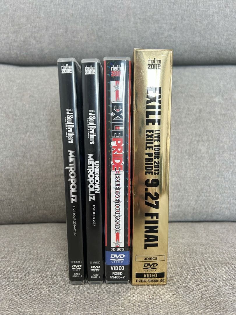 EXILE 三代目 J SOUL BROTHERSライブDVD 4セット
