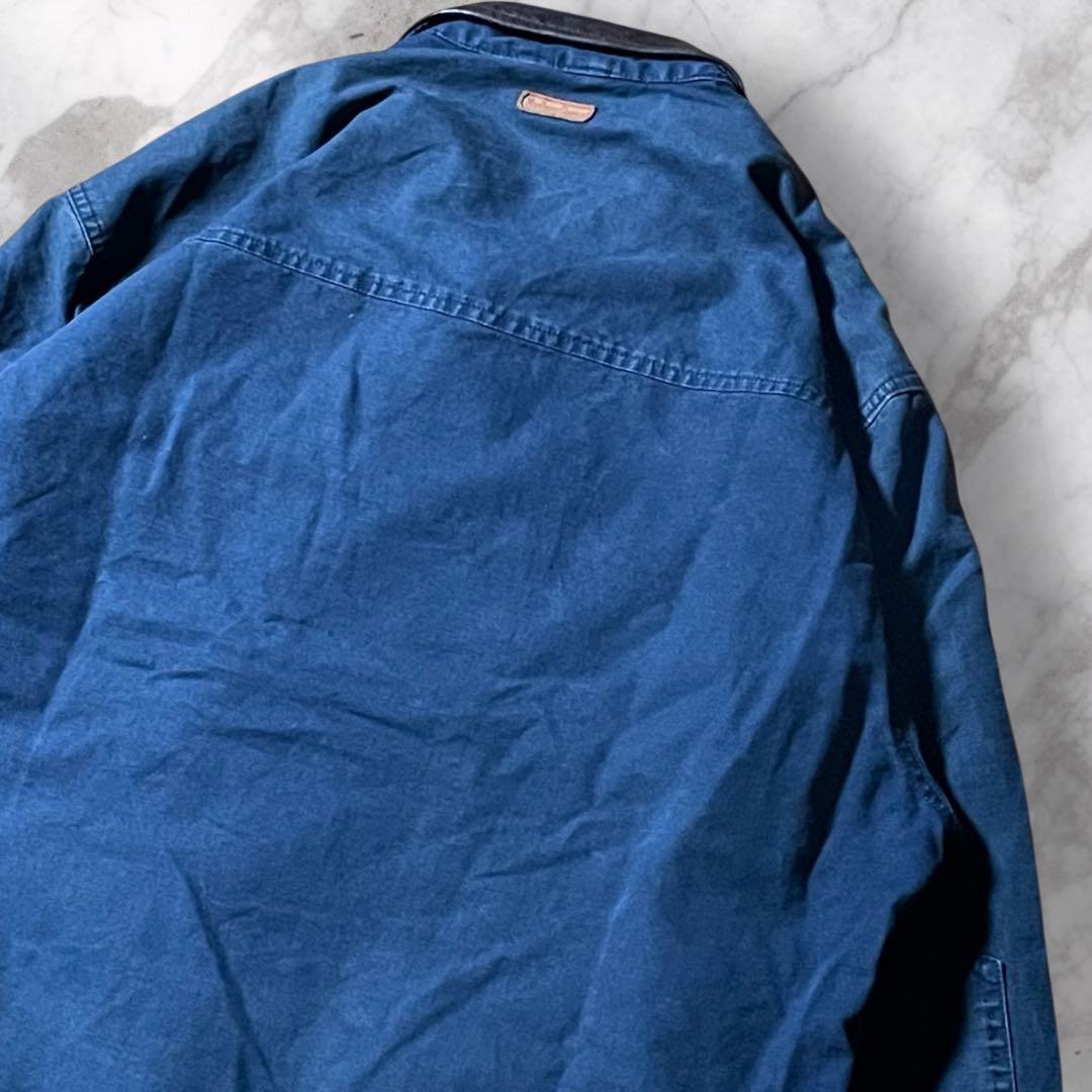 USA古着MarlboroClassicsトラディショナルジャケットネイビーL