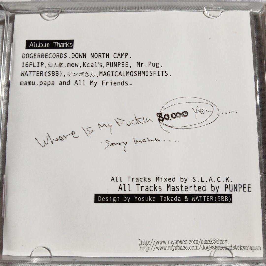 【廃盤】s.l.a.c.k. / MY SPACE　CD　帯付き