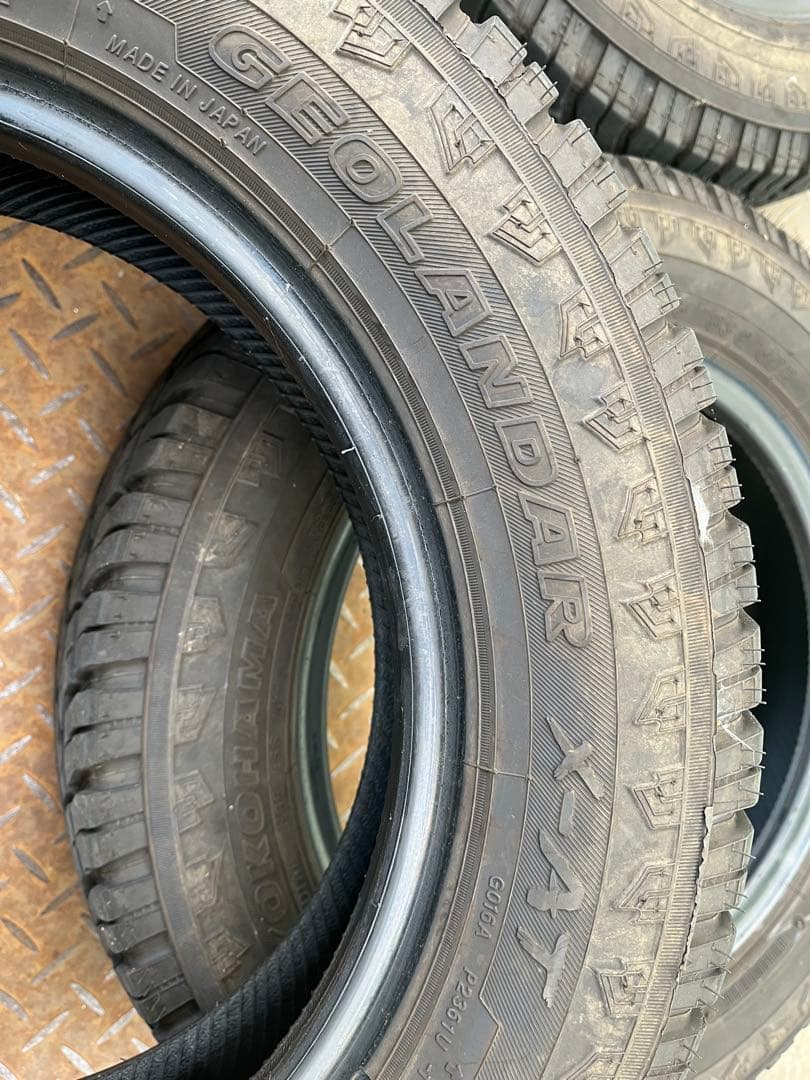 GEOLANDAR 145R14C タイヤ 4本セット　軽トラ　リフトアップ