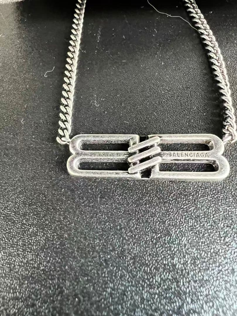 BALENCIAGA 新品未使用 メタルチェーンネックレス