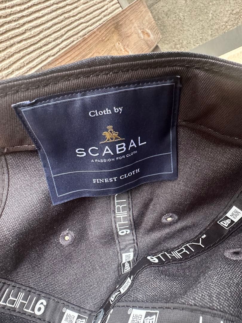 限定 9THIRTY SCABAL ベーシック チャコール