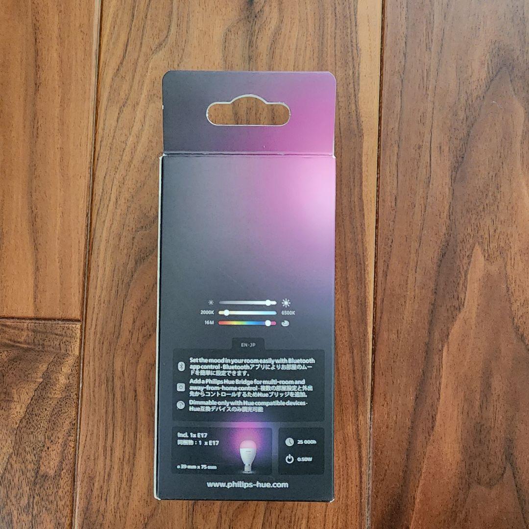 PHILIPS Hue 470 LED電球 E17 フルカラー