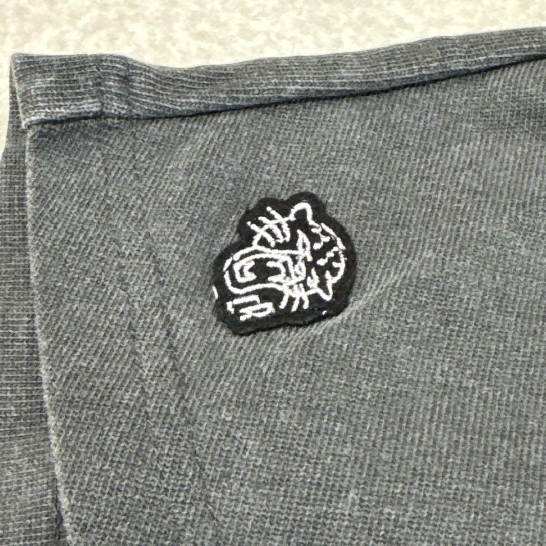 LIBEIRO リベイロ Bettyプリント ドルマンTシャツ ロゴ刺繍 M