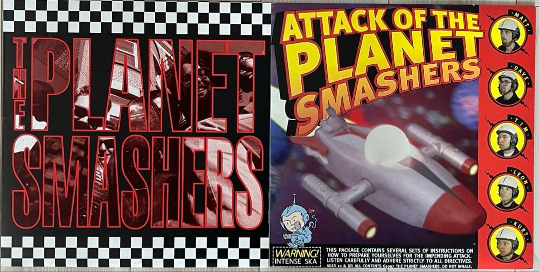 The Planet Smashers LP2枚セットskaスカpunkパンク