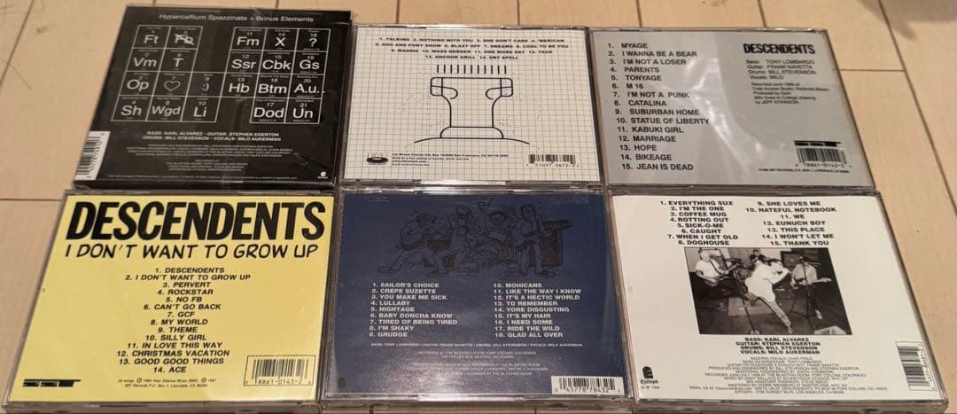 DESCENDENTS CDコレクション12枚