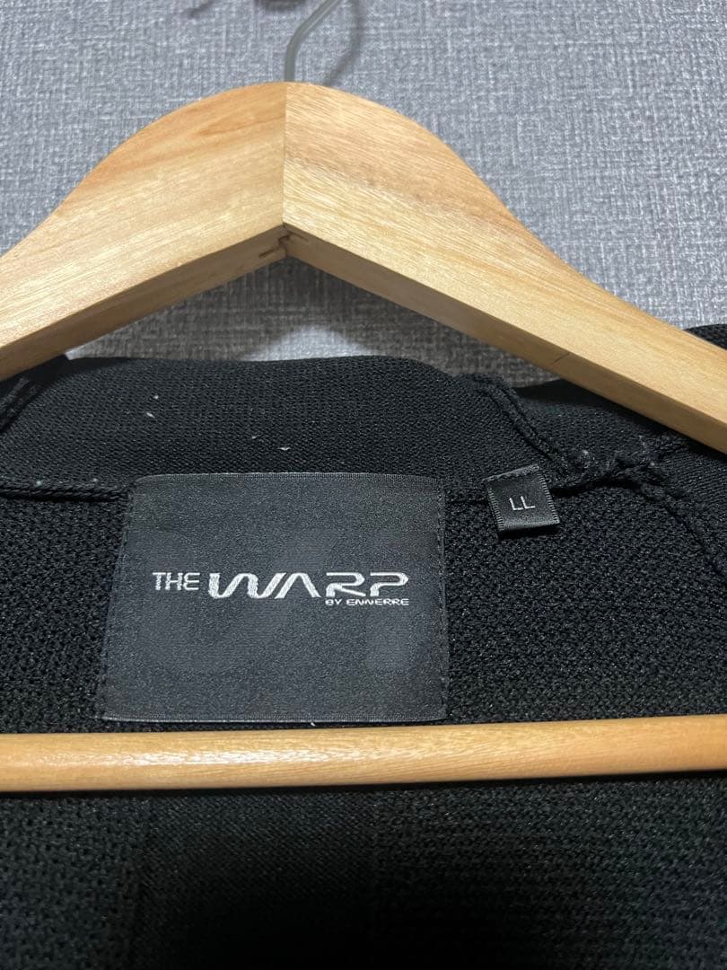 THE WARP フルジップジャケット LL ブラック