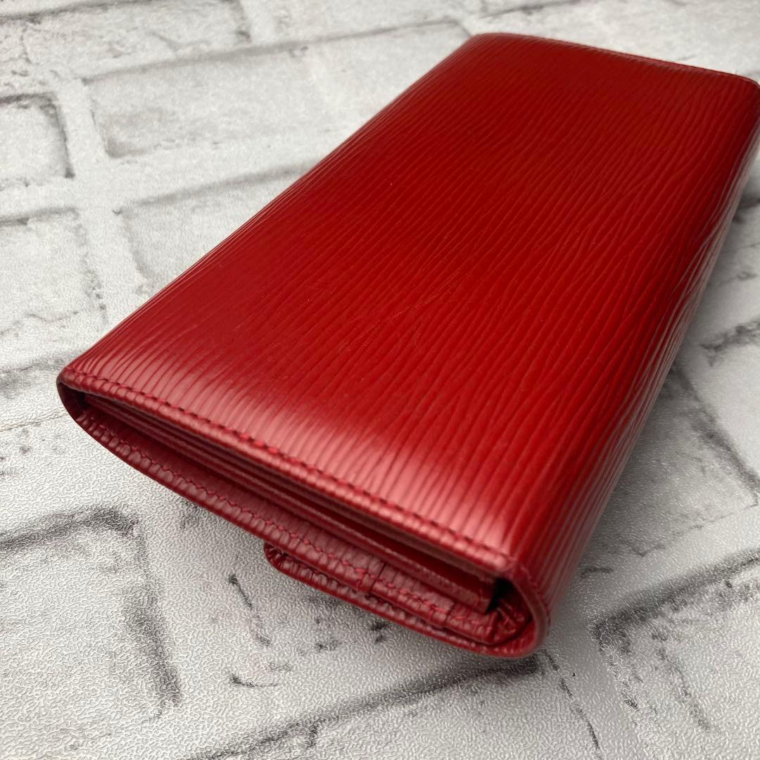 ルイヴィトン☆長財布　レッド　エピ　ポルトフォイユ　サラ　M60316