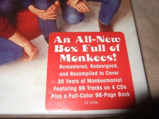 MONKEES,新品未開封,モンキーズ,4枚組CD BOX,ロック