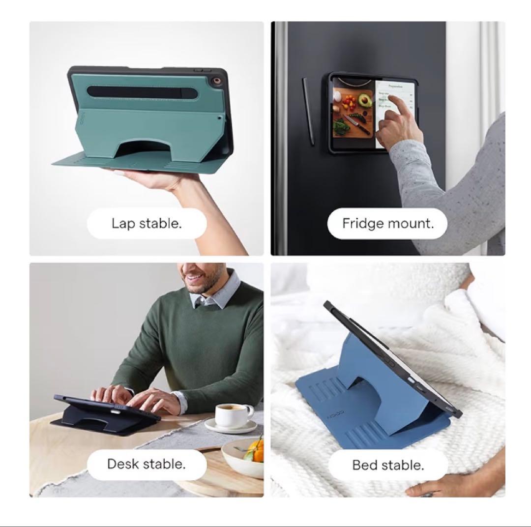 ZUGU CASE iPad Air ケース 11インチ ブラック