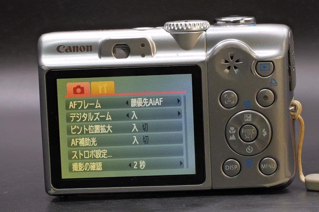 【美品】Canon PowerShot A1100 IS　コンデジ　単三電池駆動