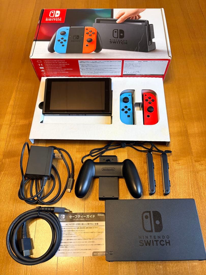 Nintendo Switch ネオンブルー・ネオンレッド　本体