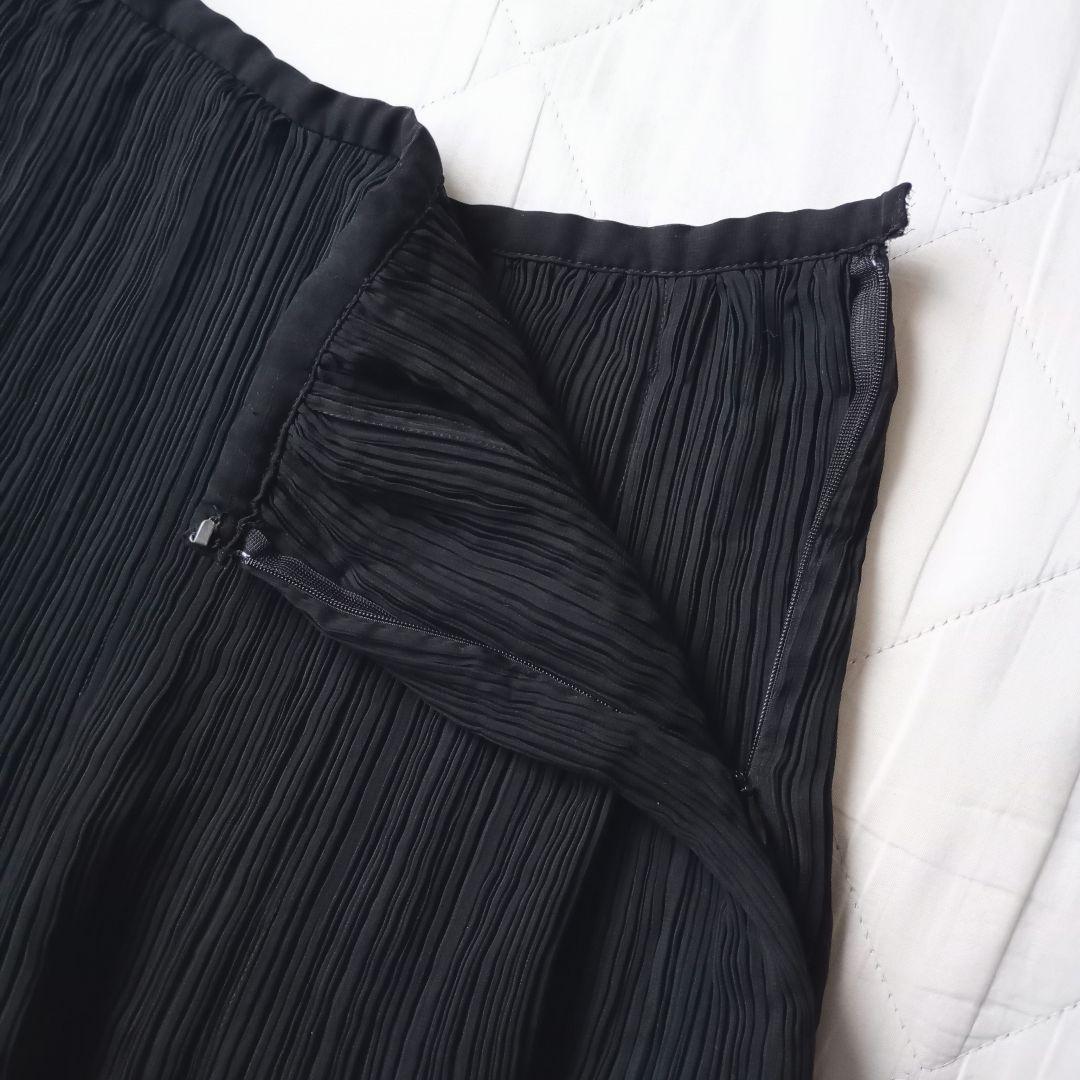 ISSEY MIYAKE　スカート　チュールプリーツ　マキシ丈　日本製　花びら