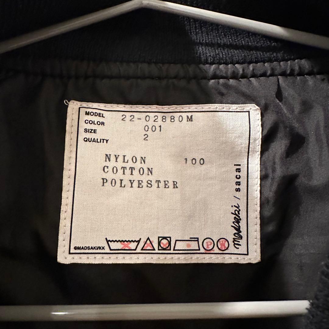 【美品】Sacai MA-1 size2