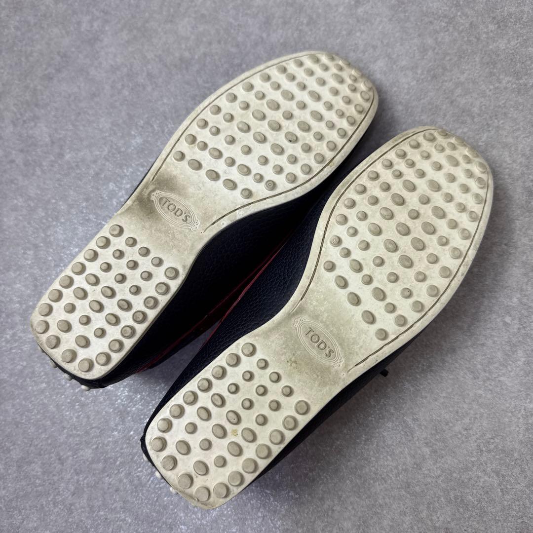 TOD'S × Ferrari コラボ ドライビングシューズ レザー バイカラー