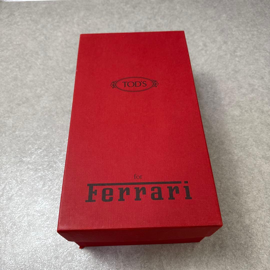 TOD'S × Ferrari コラボ ドライビングシューズ レザー バイカラー