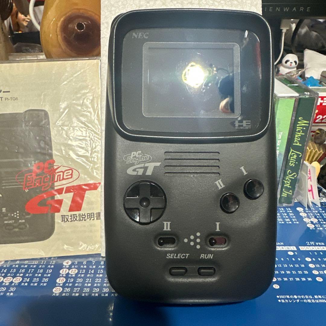 pcエンジンgt 美品　ソフト付き　メンテナンス済み　pcエンジンlt