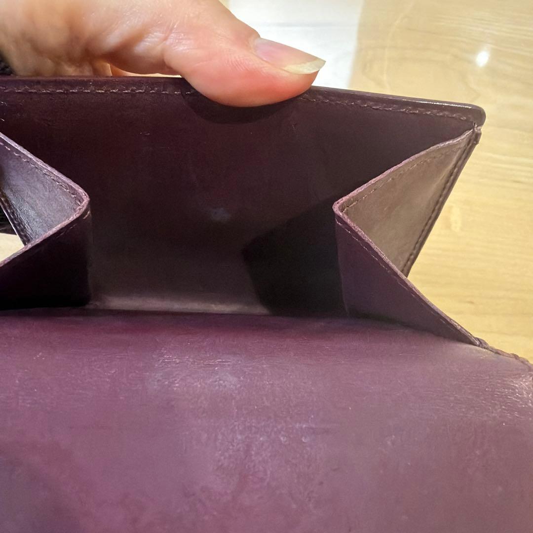 Louis Vuitton モノグラムマット 三つ折りWホック財布